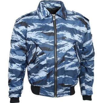 Blaue Kamysh Jacke