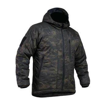 Schwarze Multicam Regenjacke