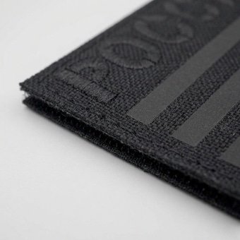 Military Patch Russian Flag – Black Reflective