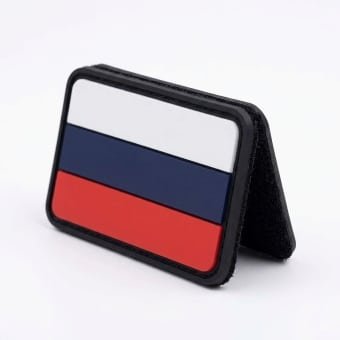 Military Patch Russian Flag PVC