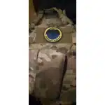 Russischer Morale-Aufnäher "Polite People" – Schwarz und Gelb photo review