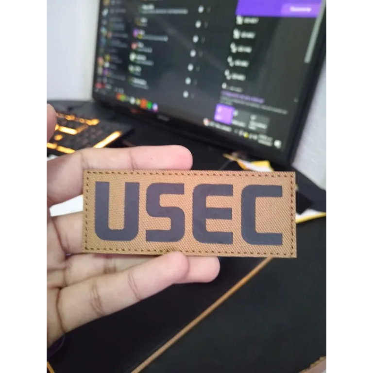 Escape from Tarkov Aufnäher – Gestickte Bärenbuchstaben photo review