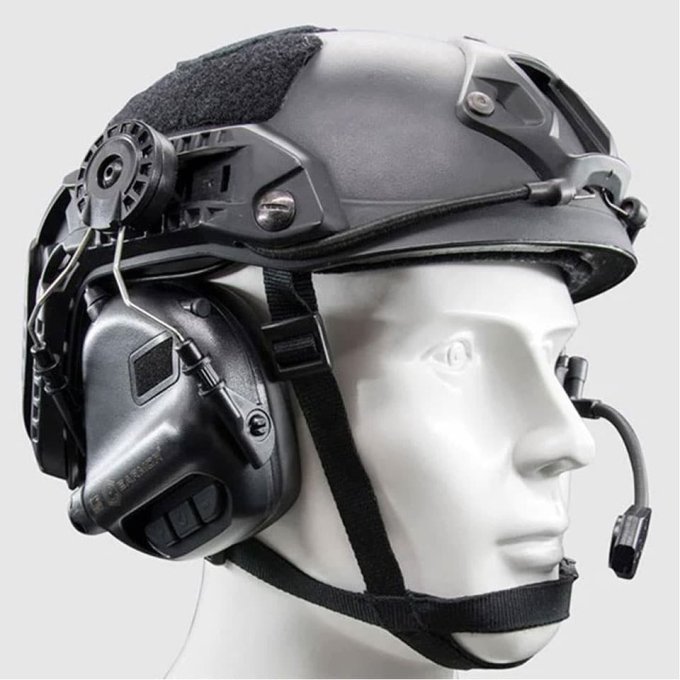 Taktisches Helm-Headset "M32H" mit Mikrofon – Bild 3