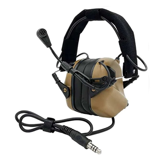 Taktisches Schieß-Headset "M32" mit Mikrofon – Bild 7