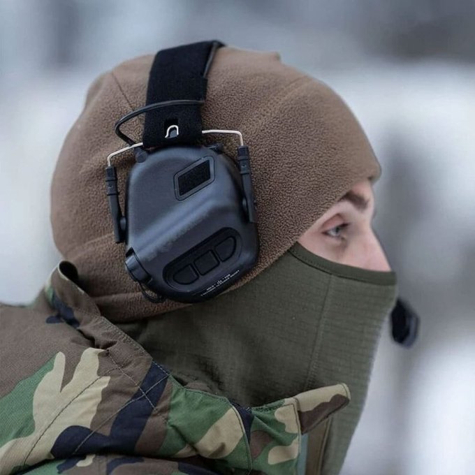 Taktisches Schieß-Headset "M32" mit Mikrofon – Bild 3
