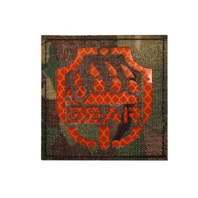 Escape from Tarkov Aufnäher – Bären-Stickerei mit reflektierenden Akzenten – Bild 3
