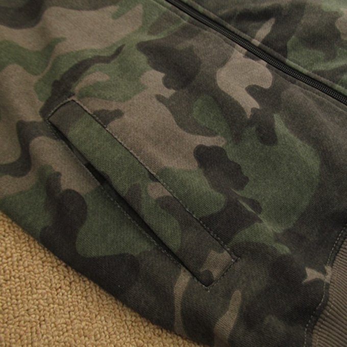 Taktisches Camo-Reißverschluss-Sweatshirt "Zamok" – Bild 6