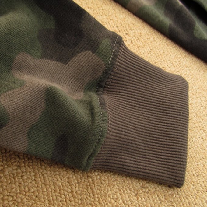 Taktisches Camo-Reißverschluss-Sweatshirt "Zamok" – Bild 5