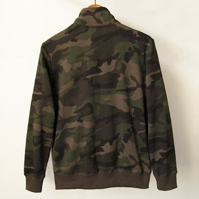 Taktisches Camo-Reißverschluss-Sweatshirt "Zamok" – Bild 2