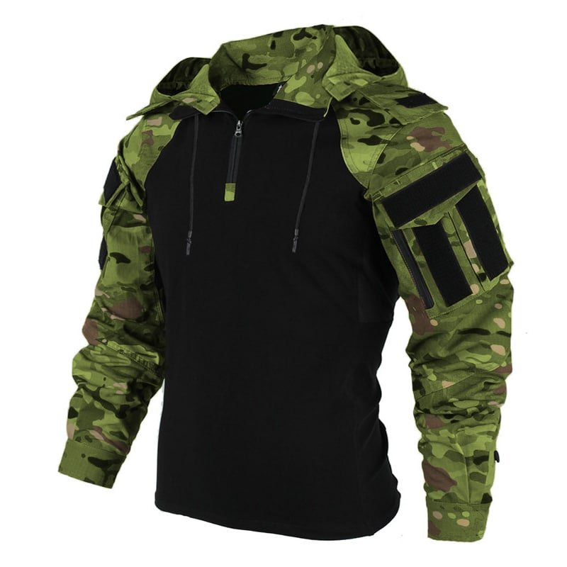 Taktischer Kampf-Hoodie im Tarnmuster "YZ"