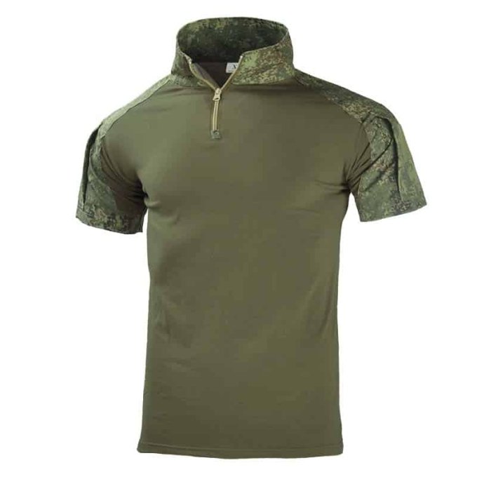 Kurzarm-Taktikshirt im G3-Typ Tarnmuster