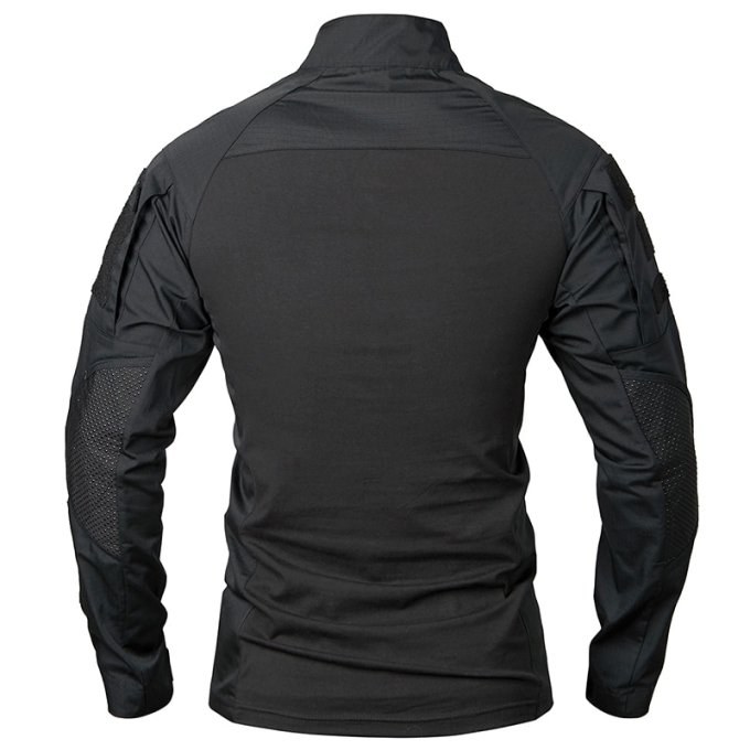 Schwarzes taktisches Kampfshirt „Enhanced“ – Bild 2