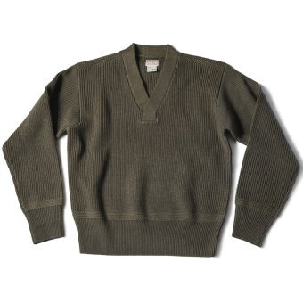 USAAF A-1 Militärpullover mit V-Ausschnitt