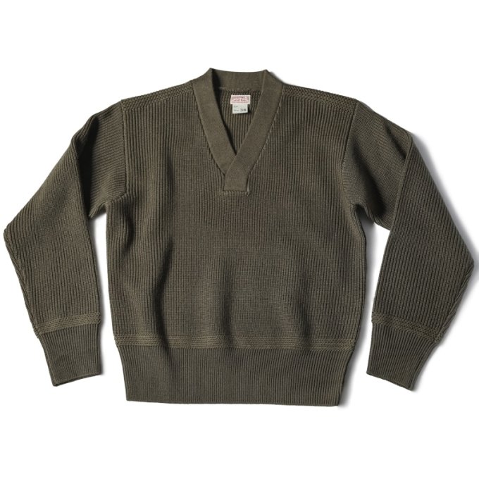 USAAF A-1 Militärpullover mit V-Ausschnitt