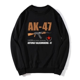 AK‑47 Rundhals-Sweatshirt im Militärdesign