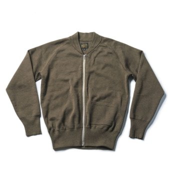 USAAF Militärpullover mit Vollreißverschluss C‑2