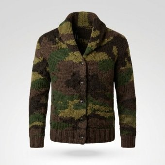 Herren-Tarn-Cardigan "Waves" OG