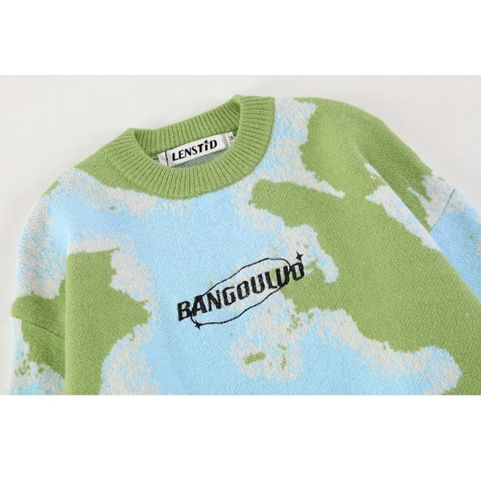 Modischer Camouflage-Pullover "Bangouluo" – Bild 3