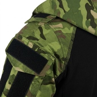 Combat shirt hoodie Camouflage “YZ”