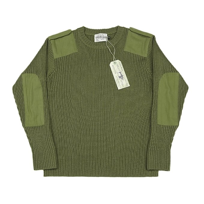 USMC-Commando-Pullover mit Epauletten