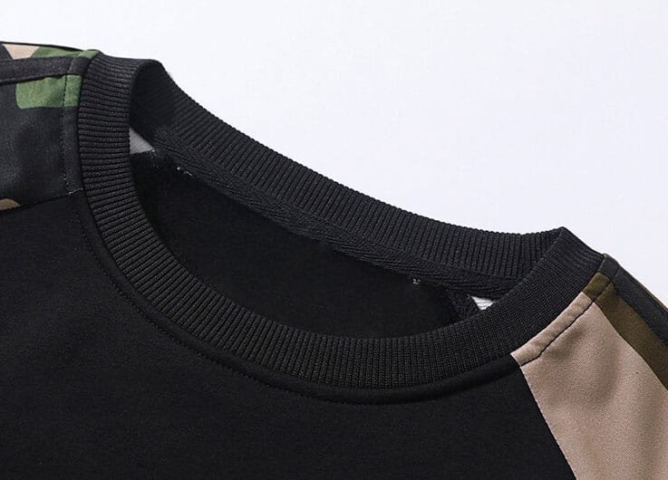 Modisches Camo-Sweatshirt "3 Bands" – Bild 2