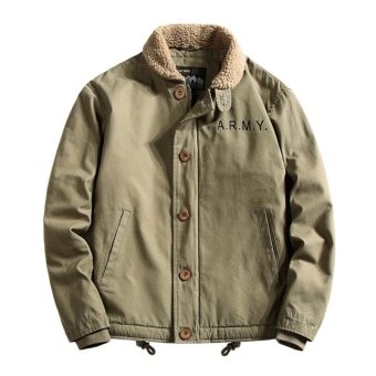 Vintage Armee-Bomberjacke