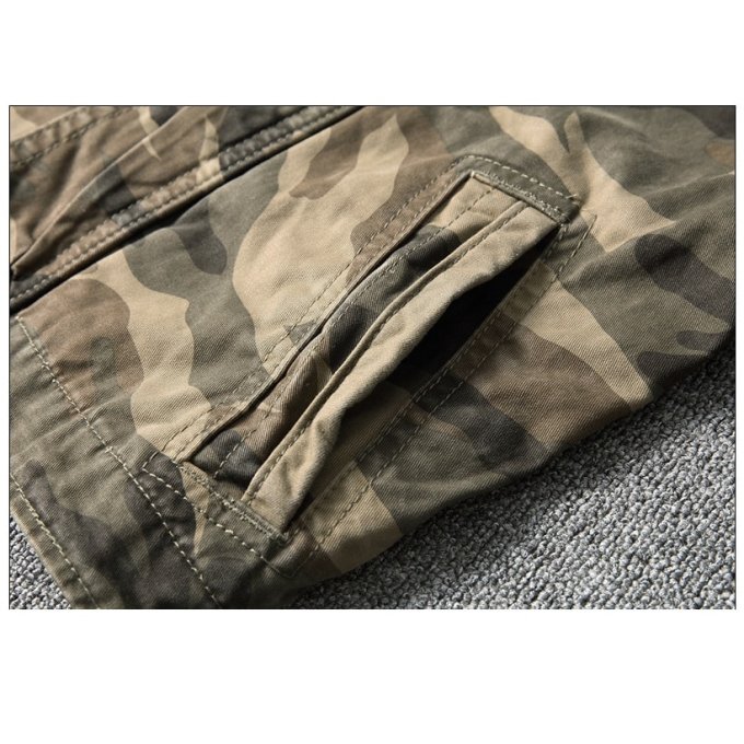 Vintage Tarnjacke im Armee-Look – Bild 4