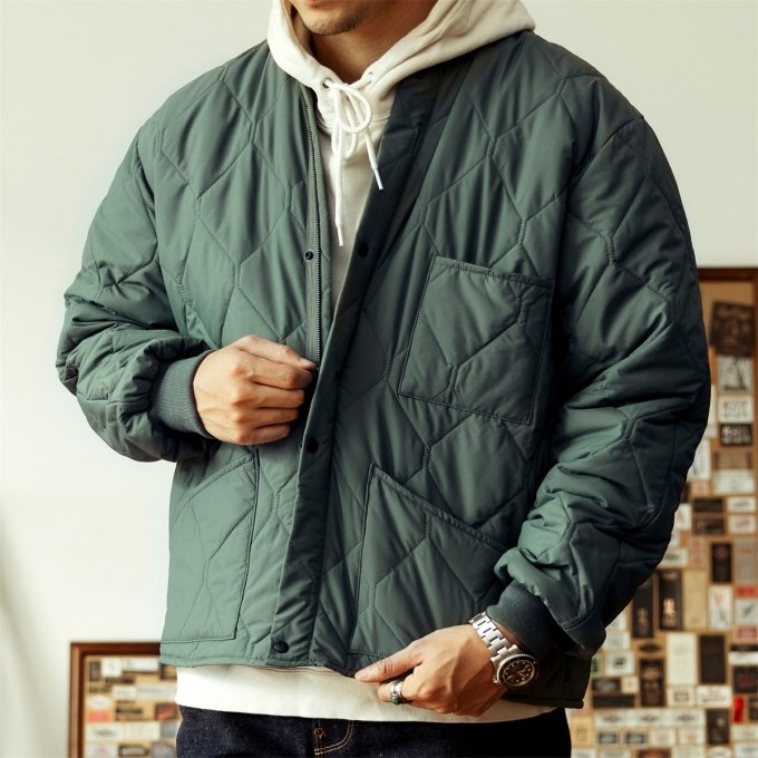 Vintage Linerjacke – Gequiltete Steppjacke CWU 9