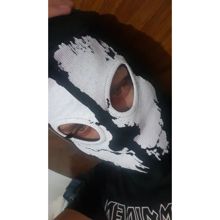 Taktische Balaclava mit Skelettmuster photo review