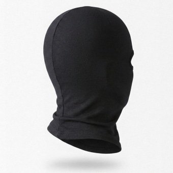 Black balaclava 2 hole