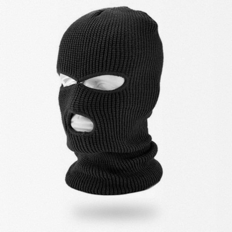 Gestrickte Spetsnaz-Balaclava (3-Loch)
