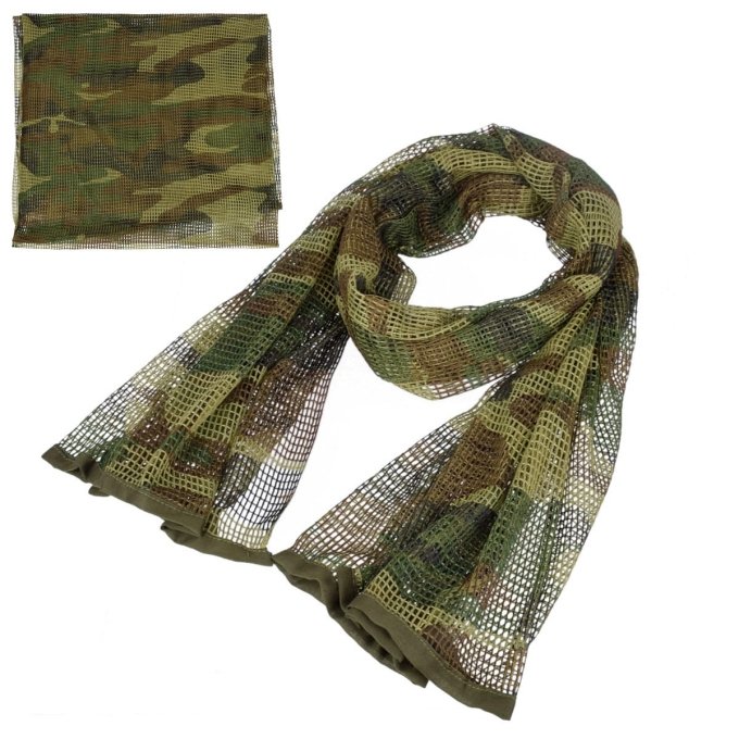 Militärischer Mesh-Schal