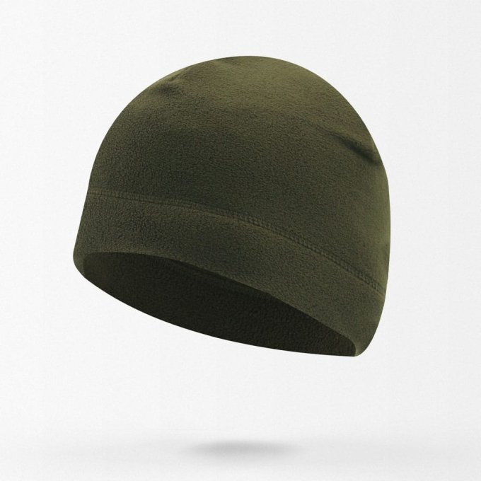 Army-Grüne Fleece-Mütze