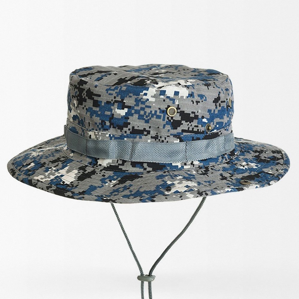 Digitaler blauer Boonie-Hut „Scout R5“