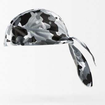 Graues Camouflage Bandana