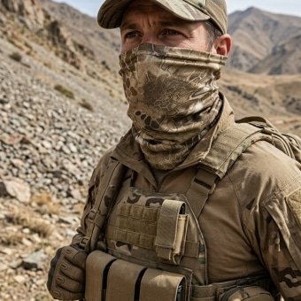 Kryptek highlander neck gaiter