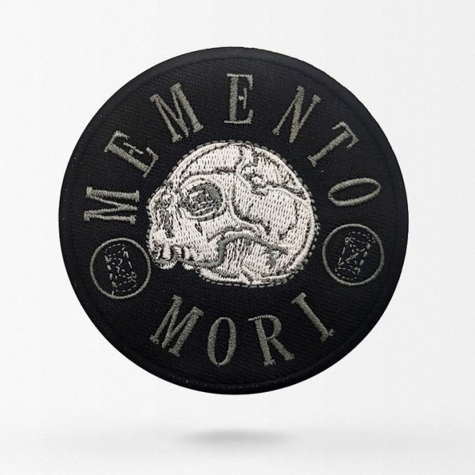 Memento Mori Aufnäher – Bild 2