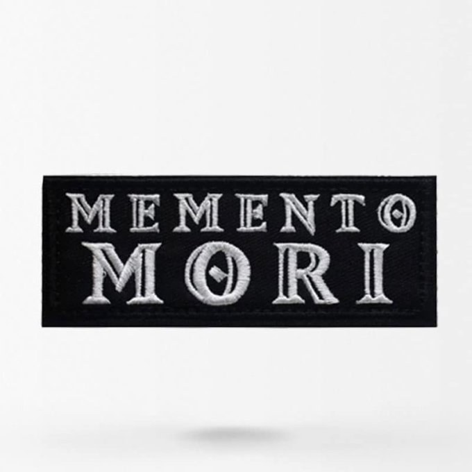 Memento Mori Aufnäher – Bild 3