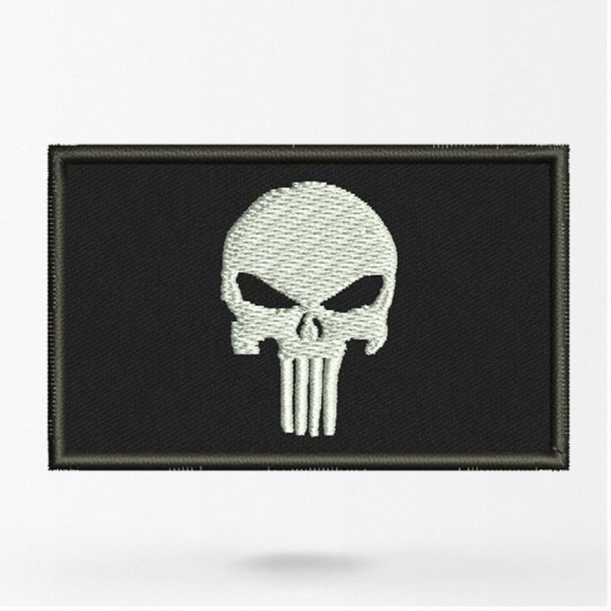 Punisher Totenkopf-Aufnäher