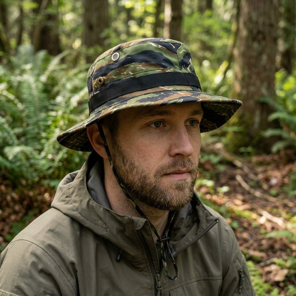 Tiger stripe boonie hat “Scout R5”