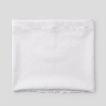 White neck gaiter
