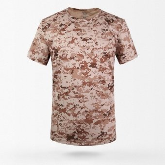 T-Shirt im digitalen Wüstentarnmuster