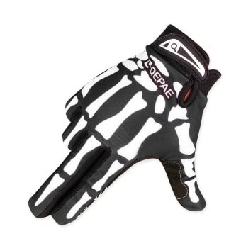 Tactical skeleton gloves White