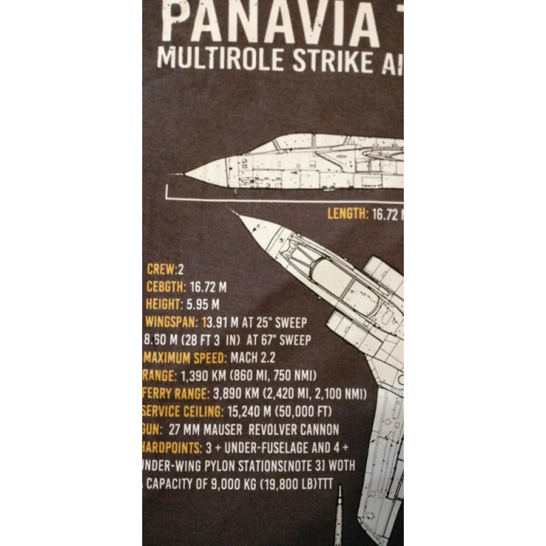 Tornado-Flugzeug T-Shirt photo review