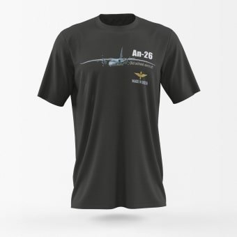 AN-26 Militärflugzeug T-Shirt