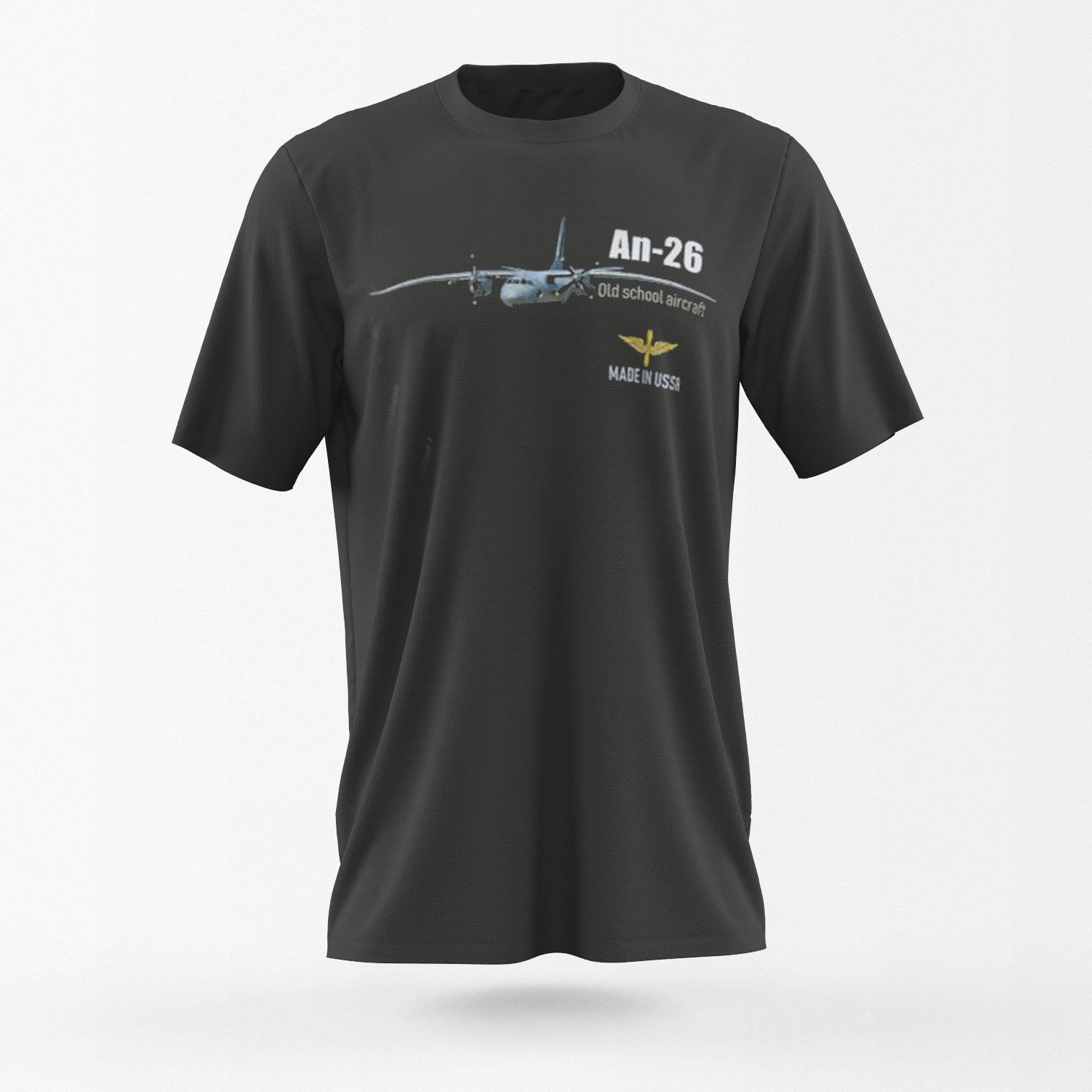 AN-26 Militärflugzeug T-Shirt