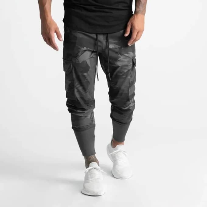 Schwarze Tarn-Sweatpants „Sportline“