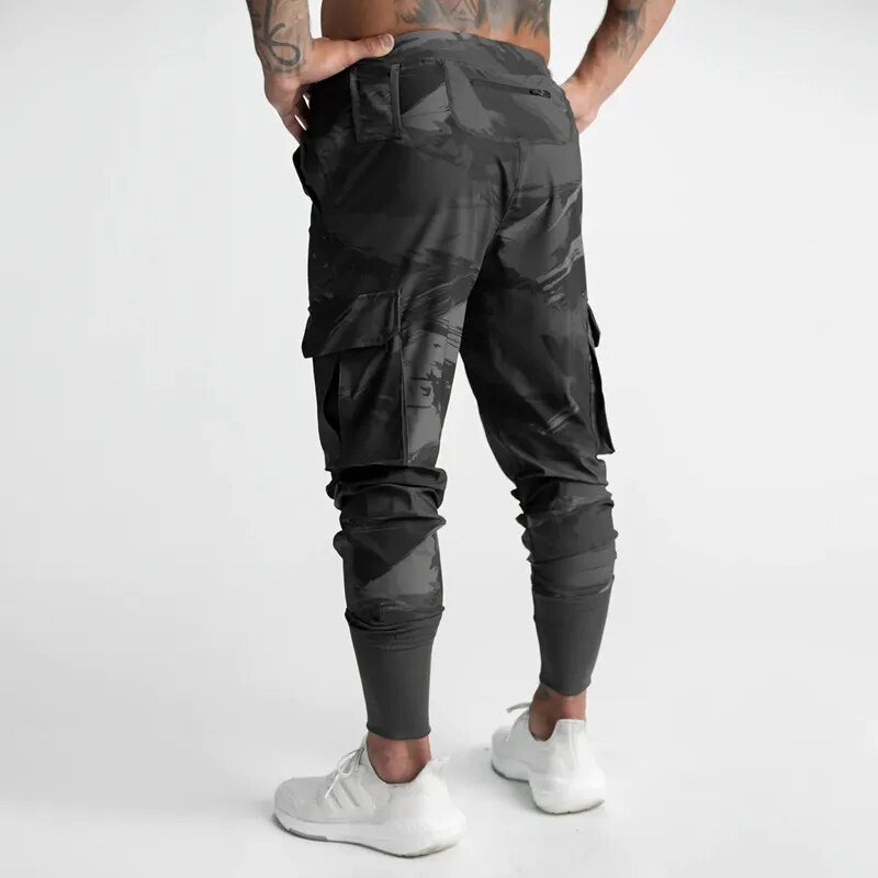 Schwarze Tarn-Sweatpants „Sportline“ – Bild 6