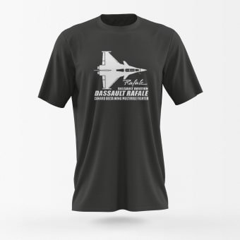 Rafale T-Shirt im Militärlook