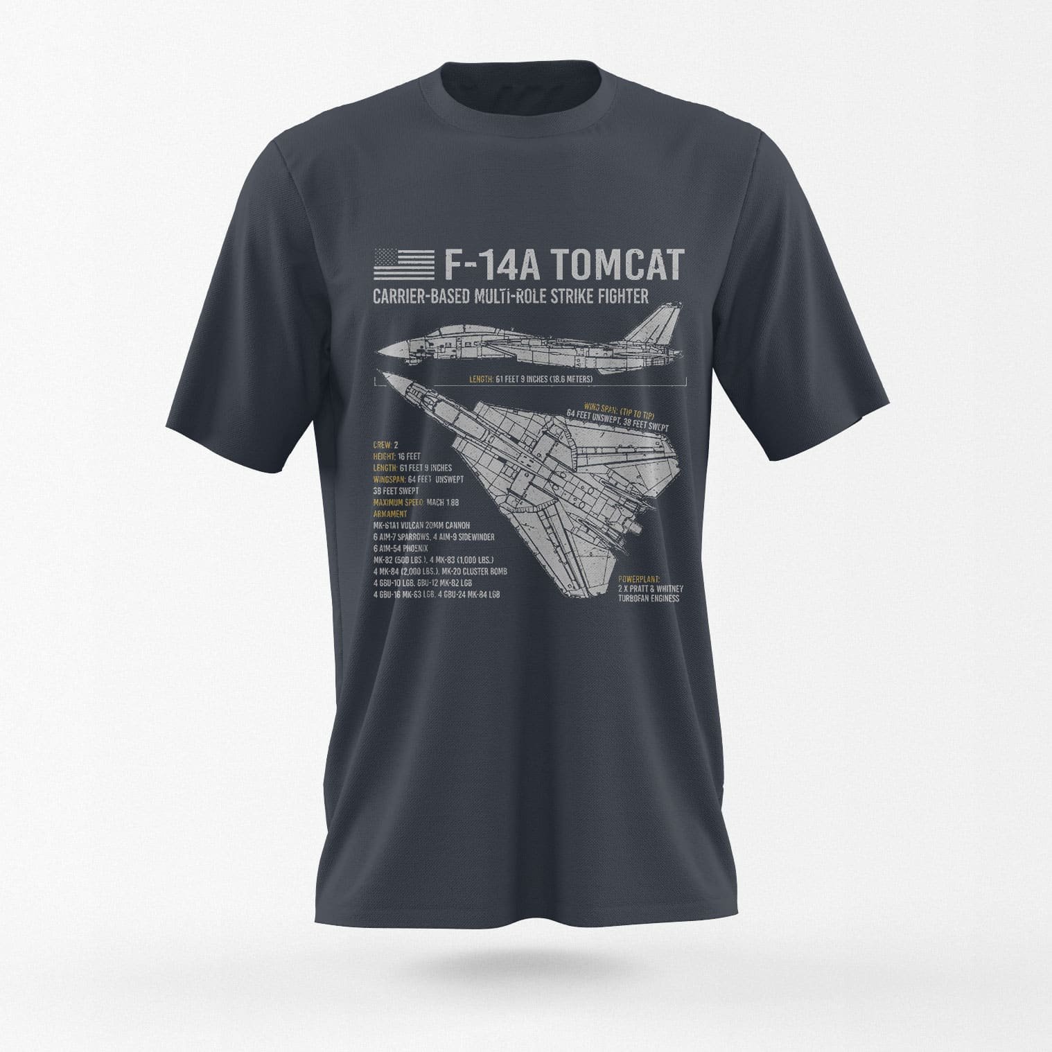 F-14 Tomcat T-Shirt – Bild 2